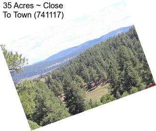 35 Acres ~ Close To Town (741117)