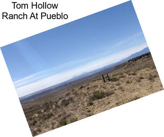 Tom Hollow Ranch At Pueblo