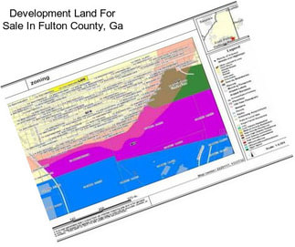 Development Land For Sale In Fulton County, Ga