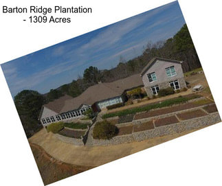 Barton Ridge Plantation - 1309 Acres