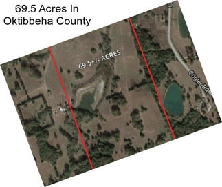 69.5 Acres In Oktibbeha County