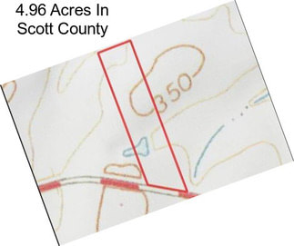 4.96 Acres In Scott County
