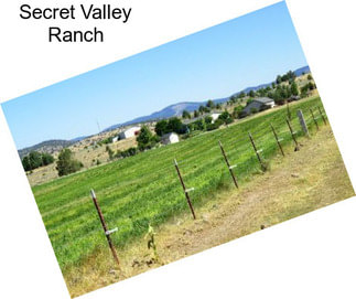Secret Valley Ranch