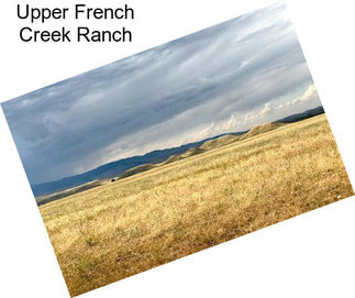 Upper French Creek Ranch