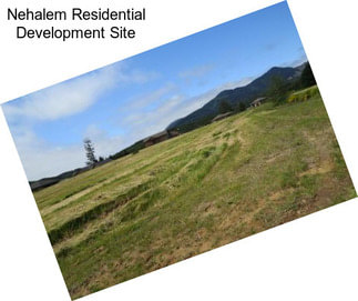 Nehalem Residential Development Site