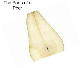 The Parts of a Pear