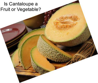 Is Cantaloupe a Fruit or Vegetable?