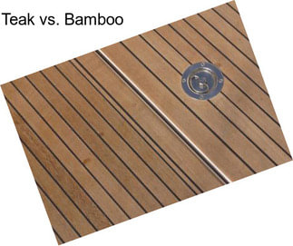 Teak vs. Bamboo