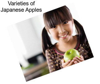 Varieties of Japanese Apples