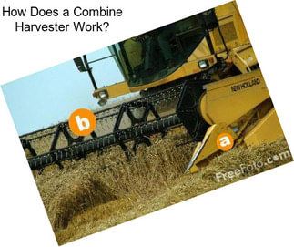 How Does a Combine Harvester Work?