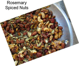 Rosemary Spiced Nuts