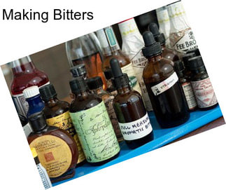 Making Bitters