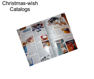 Christmas-wish Catalogs
