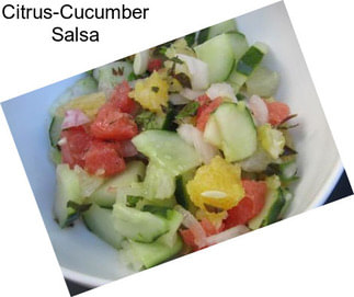 Citrus-Cucumber Salsa