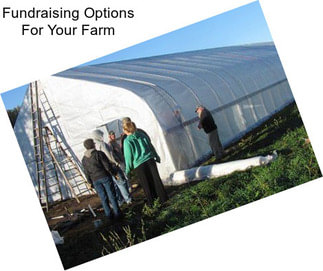 Fundraising Options For Your Farm
