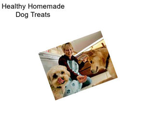 Healthy Homemade Dog Treats