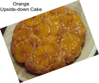 Orange Upside-down Cake
