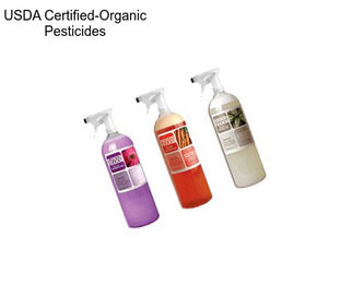 USDA Certified-Organic Pesticides