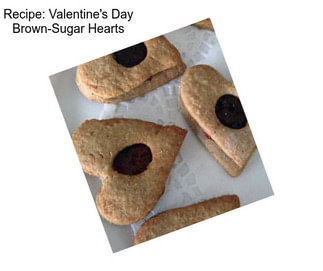 Recipe: Valentine\'s Day Brown-Sugar Hearts