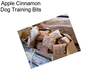 Apple Cinnamon Dog Training Bits