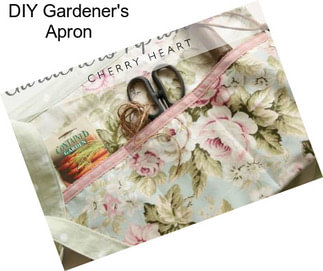 DIY Gardener\'s Apron