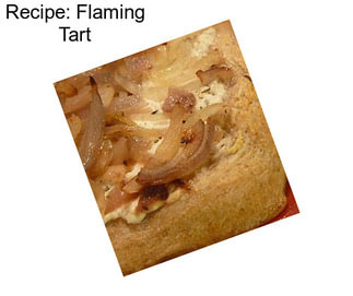 Recipe: Flaming Tart