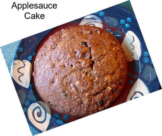 Applesauce Cake