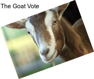 The Goat Vote