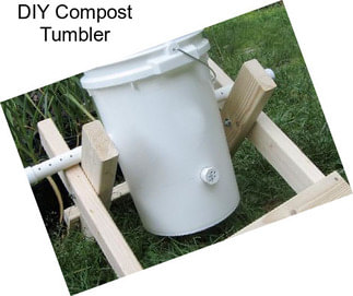 DIY Compost Tumbler