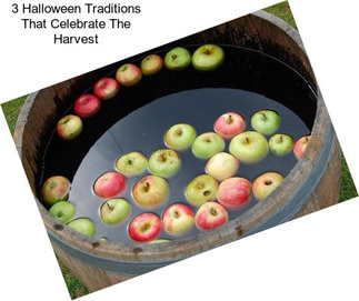 3 Halloween Traditions That Celebrate The Harvest