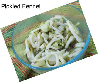 Pickled Fennel