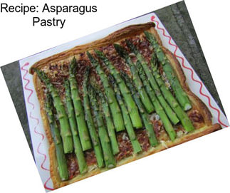 Recipe: Asparagus Pastry