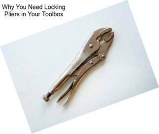 Why You Need Locking Pliers in Your Toolbox