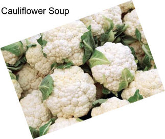 Cauliflower Soup