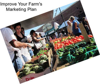 Improve Your Farm\'s Marketing Plan