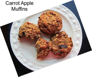 Carrot Apple Muffins