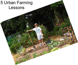 5 Urban Farming Lessons