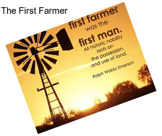 The First Farmer