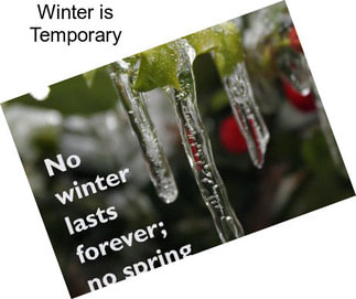 Winter is Temporary