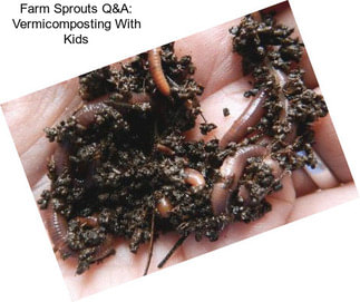 Farm Sprouts Q&A: Vermicomposting With Kids