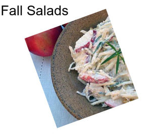 Fall Salads