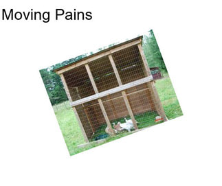 Moving Pains