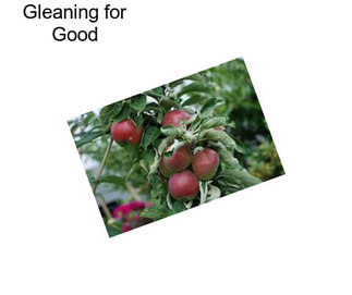 Gleaning for Good