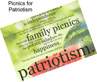 Picnics for Patriotism