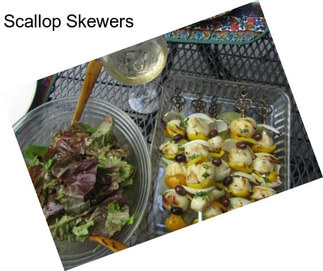 Scallop Skewers