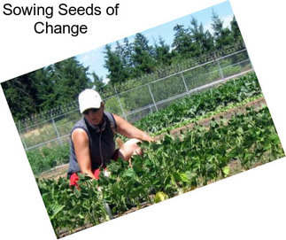 Sowing Seeds of Change