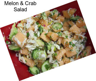 Melon & Crab Salad