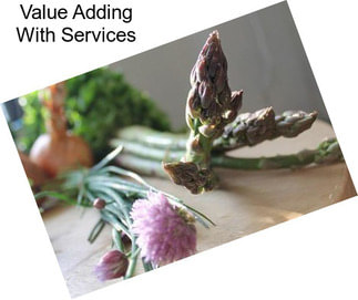 Value Adding With Services