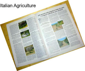 Italian Agriculture