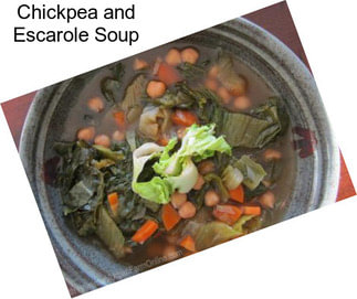 Chickpea and Escarole Soup